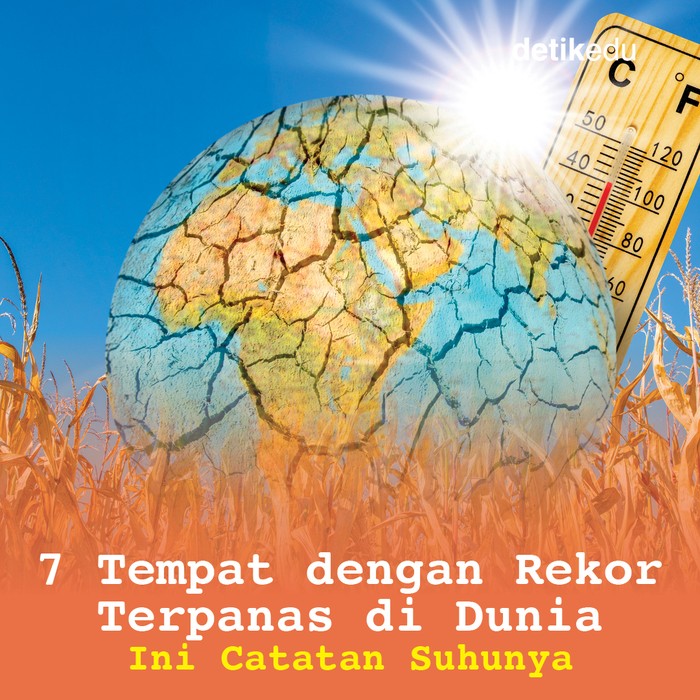 7 Benua Ini Punya Tempat Rekor Terpanasnya, Mana Saja?
