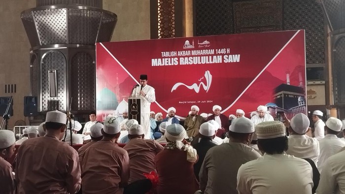 Anies Baswedan Hadiri Tabligh Akbar di Istiqlal, Harapan Kemenangan di Pilkada Jakarta Menggema