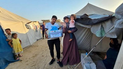 Bantuan dari Indonesia untuk Anak-anak Palestina Terus Mengalir