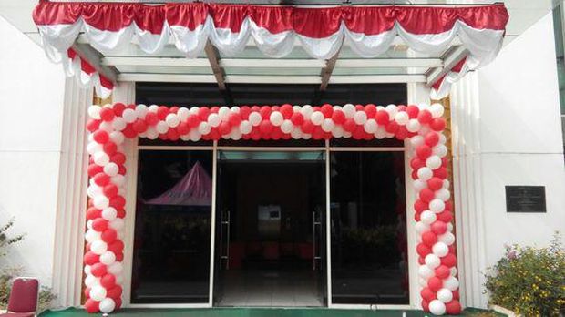 Dekorasi 17 Agustus. (Pinterest/Dekorasi Balon Ulang Tahun)