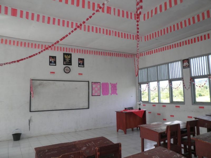 Dekorasi ruang kelas 17 Agustus. Pinterest (Foto: 2K Wallpaper)