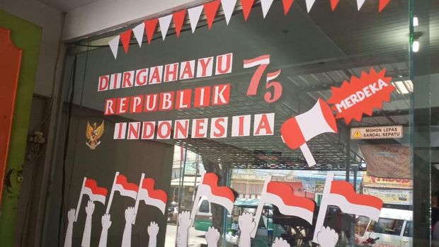 Dekorasi ruang kelas 17 Agustus. Pinterest (Foto: Teutic)