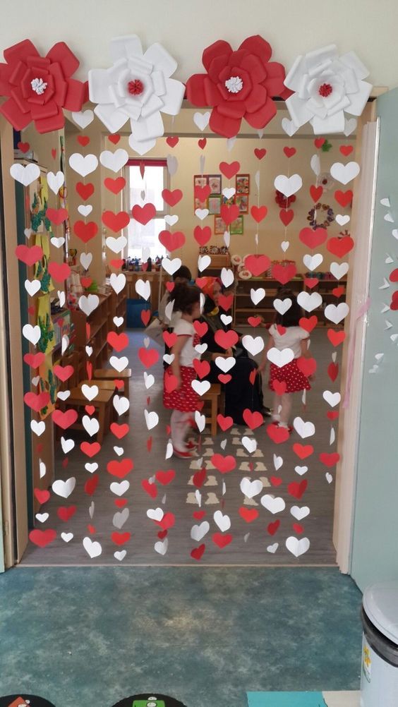 Dekorasi ruang kelas saat 17 Agustus. (Pinterest)
