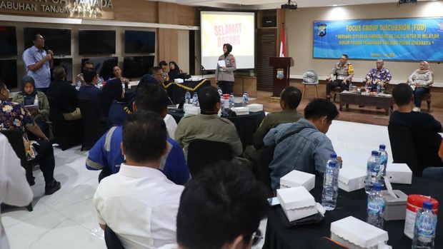 FGD Sat Lantas Polres Pelabuhan Tanjung Perak