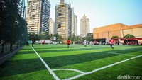 Kegiatan sepak bola mini ini digelar usai Partai Solidaritas Indonesia (PSI) memberikan 15 surat rekomendasi kepada masing-masing Cakada.