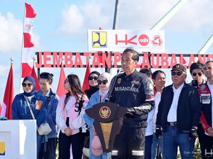Jembatan Pulau Balang Diresmikan Jokowi, Balikpapan-IKN Cuma 1,5 Jam