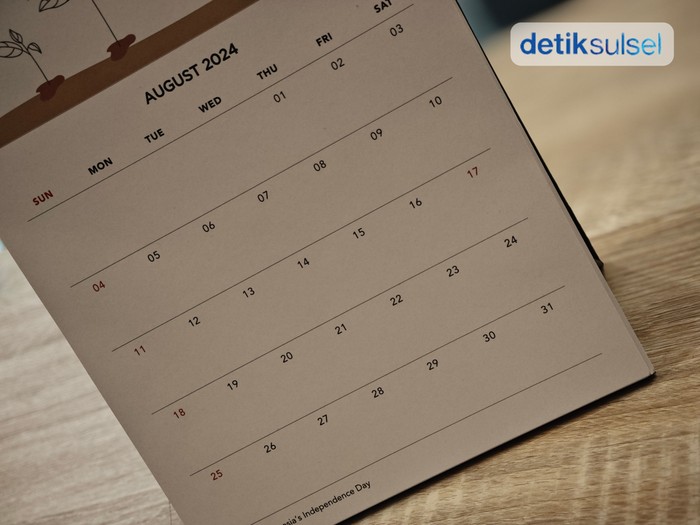 Kalender Agustus 2024