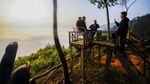 Keindahan Wisata Negeri di Atas Awan Citorek Lebak