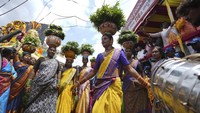 Festival tahunan Bonalu dirayakan di Hyderabad dan Telangana dengan penuh pengabdian.