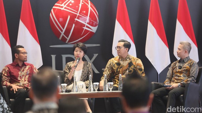 Kolaborasi Industri Ciptakan Iklim Investasi yang Lebih Baik Diskusi membahas industri pasar modal digelar di Gedung Bursa Efek Indonesia, Jakarta, Senin (29/7/2024). Diskusi ini bermaksud untuk menciptakan iklim investasi saham yang lebih baik.