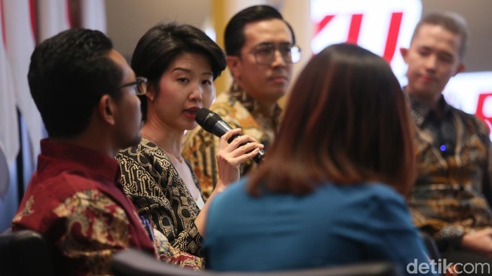 Diskusi membahas industri pasar modal digelar di Gedung Bursa Efek Indonesia, Jakarta, Senin (29/7/2024). Diskusi ini bermaksud untuk menciptakan iklim investasi saham yang lebih baik.