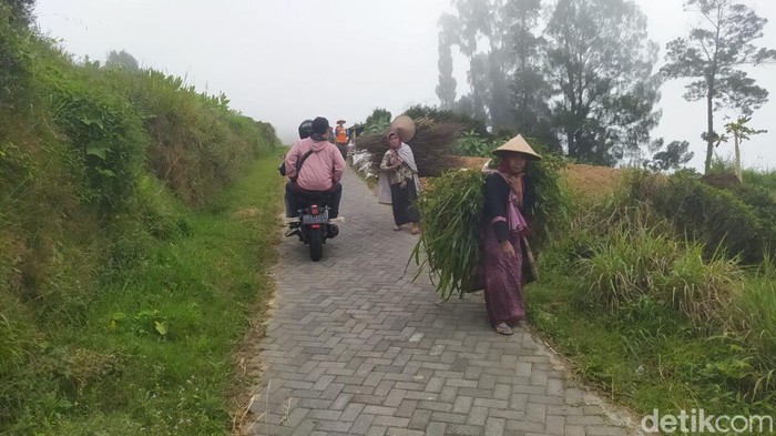 Lokasi kawasan Blumbangroto yang berada di Desa Adipuro, Kecamatan Kaliangkrik, Kabupaten Magelang, Senin (29/7/2024).