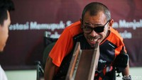 Para atlet Boccia Provinsi DKI Jakarta berlatih sejak pertengahan 2023 lalu.