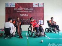 Melihat Persiapan Atlet Boccia Jakarta Jelang Peparnas