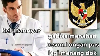 Timnas Indonesia menang Piala AFF U-19 2024, pasti bikin sombong sih. Yuk stay humble! Foto: (X/Twitter)