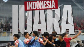 Poster resmi dari Kemenpora, Indonesia juara ASEAN U-19 Boys Champhionship 2024. Foto: (X/Twitter)