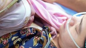 8 Foto Olivia Allan Istri Denny Sumargo Lahiran Anak Pertama, Penuh Haru