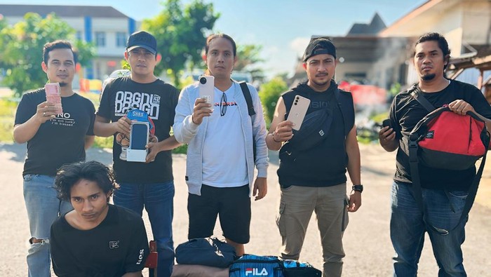 Pelaku pencurian di Pangkalpinang.