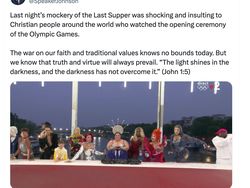 Pembukaan Olimpiade Dikecam Ritual Setan dan Hina Kristiani