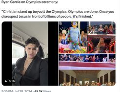 Pembukaan Olimpiade Dikecam Ritual Setan dan Hina Kristiani