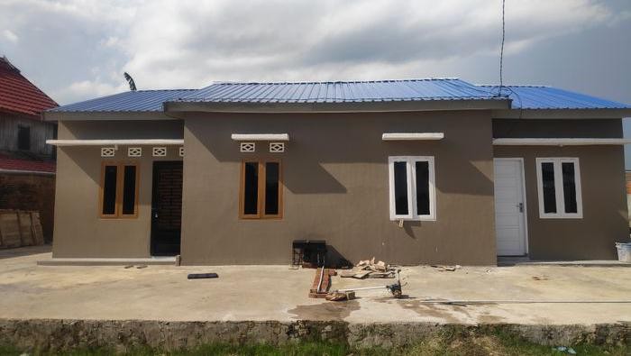 Penampakan rumah di Griya Lamaloang II.