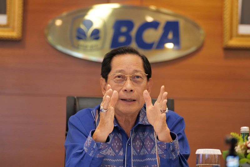 Presiden Direktur PT Bank Central Asia Tbk Jahja Setiaatmadja