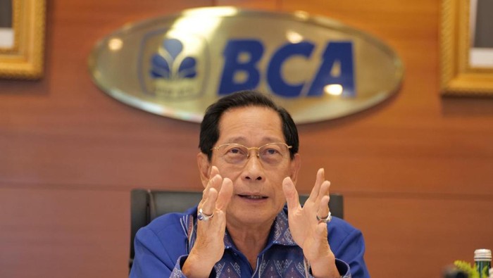 Presiden Direktur PT Bank Central Asia Tbk Jahja Setiaatmadja