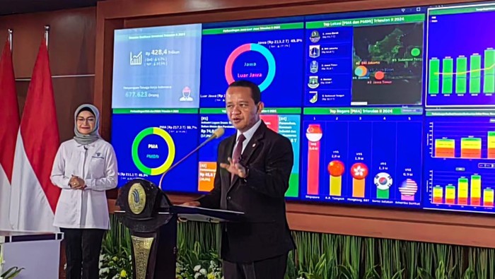 Realisasi investasi semester I 2024