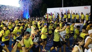 Ribuan Orang Ikut Lomba Lari Digiland 2024