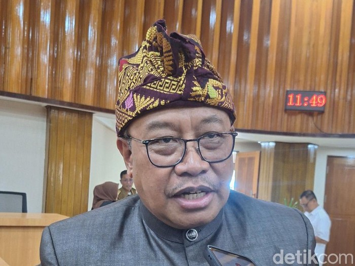 Sekda NTB Lalu Gita Ariadi. (Nathea Citra/detikBali)
