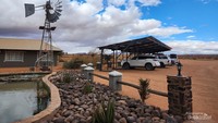 Canyon Roadhouse adalah salah satu tempat beristirahat terbaik di Fish River Canyon.