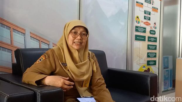 Kabid Pelayanan RSJD dr. Arif Zainudin, dr. Aliyah Himawati, saat ditemui di tempat kerjanya, Senin (29/7/2024).