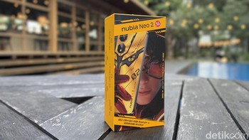 Inilah wujud ZTE Nubia Neo 2 5G. Foto: Adi Fida Rahman/detikINET