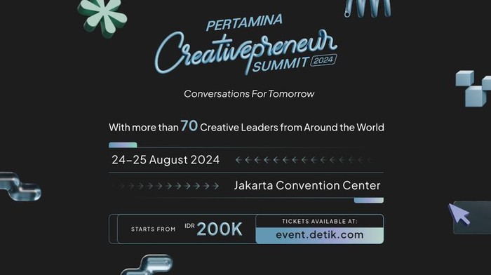 Creativepreneur Summit 2024. (dok detikevent)