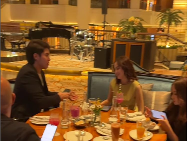 Momen Manis Syifa Hadju dan El Rumi saat Dinner dan Kondangan Bareng