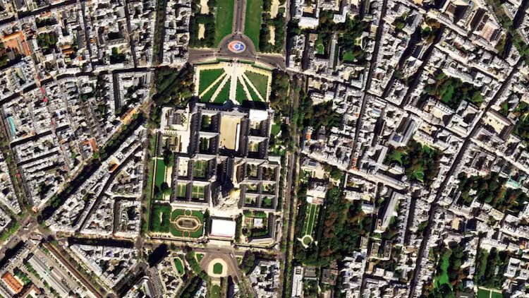 Gambar satelit Olimpiade Paris 2024