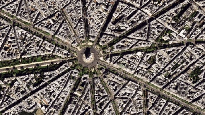 Gambar satelit Olimpiade Paris 2024