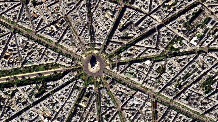 Gambar satelit Olimpiade Paris 2024