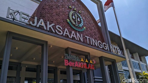 Gedung Kejati NTB. (Foto: Ahmad Viqi/detikBali)