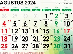 Kalender Hijriah Hari Ini 7 Agustus 2024, Cek Konversinya di Sini!