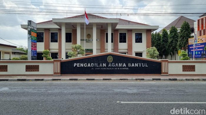 Kantor Pengadilan Agama (PA) Kabupaten Bantul, Selasa (30/7/2024).