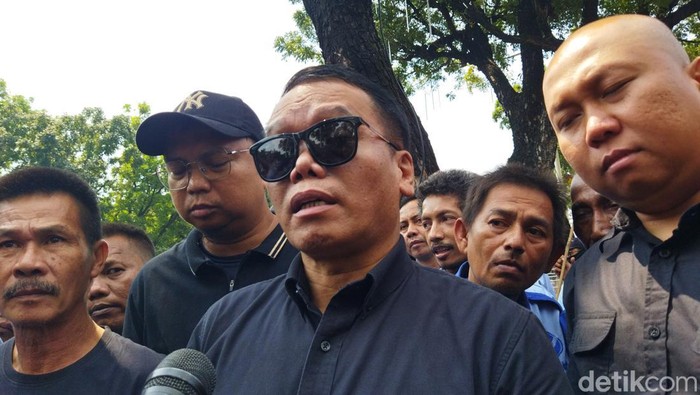 Ketua Forum Komunikasi Lintas Biru (FKLB) Berman Limbong