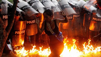 Maduro Menang Pemilu, Demo Ricuh Pecah di Venezuela