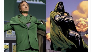 Bagaimana perasaan kalian tentang RDJ menjadi Dr Doom di Marvel Cinematic Universe? Foto: Twitter