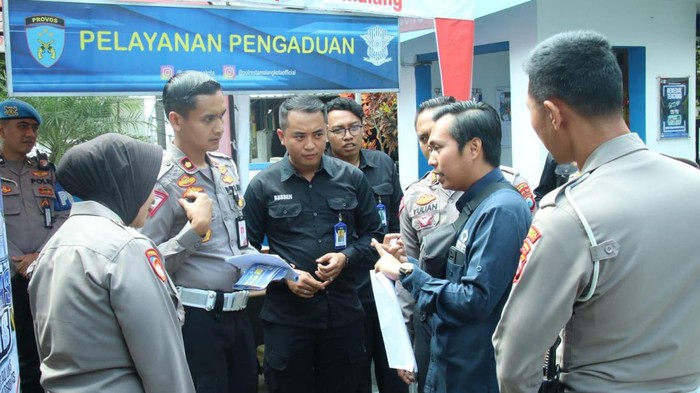 Ombudsman Jatim evaluasi pelayanan publik di Polresta Malang Kota