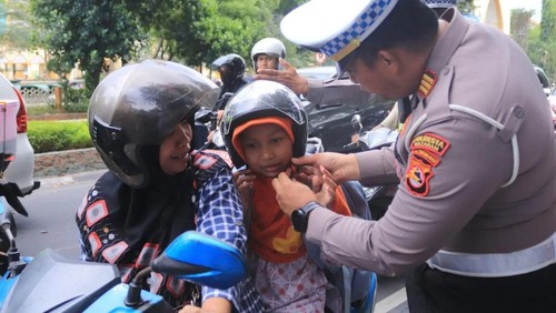 Operasi Patuh Rinjani di Kota Mataram. (Foto: Istimewa)