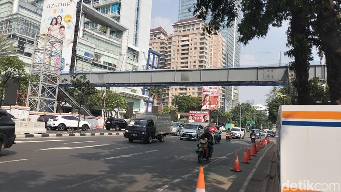 JPO Modern Bakal Hiasi Kawasan Citywalk Sudirman, Pemprov DKI Ungkap Progres Pembangunan