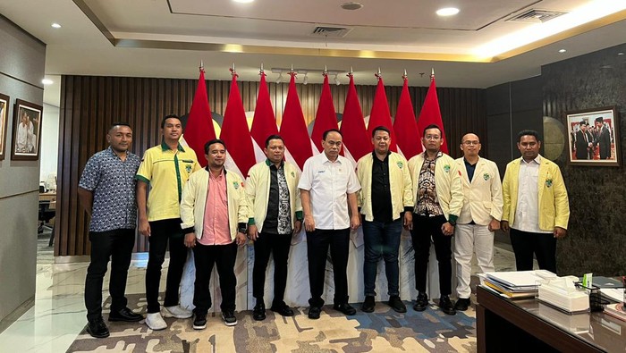 Pemuda Katolik bertemu Menkominfo Budi Arie