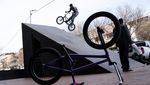 Potret Pesepeda BMX Adu Skill di Jalanan Johannesburg