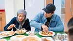 Potret Rizky Billar dan Lesti Kejora Saat Makan Bersama